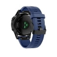 thumbnail image 4 of Quick Release Black Silicone Watch Strap With 22MM Buckle Stylish Fit For, 4 of 4