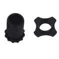 thumbnail image 3 of Microphone Protection Set Anti-Rolling Ring Bottom Sleeve Handheld Microphone Shockproof Shackproof Silicone Cover for BBS KTV DJ Device, 3 of 8