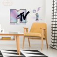 thumbnail image 2 of MTV Holographic Peel And Stick Giant Wall Decals, 2 of 5