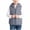 Gray, variant on FAIWAD Kids Hooded Puffer Vest Sleeveless Padded Jacket Boys Girls Zip up Warm Casual Coat