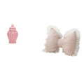 thumbnail image 1 of Jarrón Decorativo De Cerámica Con Forma De Jengibre, De Porcelana, Con Tapa, Para Arreglos Florales, Para Fiestas, Con Bonito Lazo, Cojín, Sofá, Mobiliario Moderno Para El Hogar, Cómodo, 1 of 8