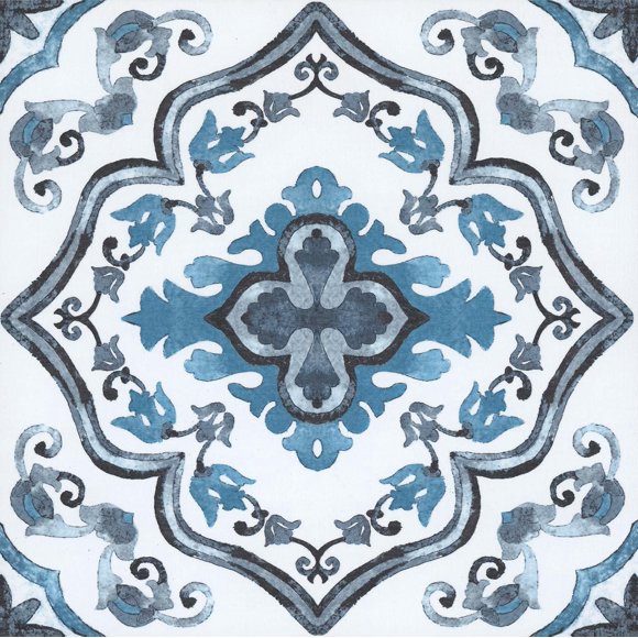 FloorPops Marrakesh Peel and Stick Floor Tiles Set of 20