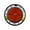 Orange White, variant on Baoblaze Golf Ball Marke Position Marker Round Bubble Level Golf Putting ead Blue Green