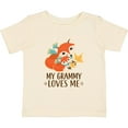 thumbnail image 3 of Inktastic My Grammy Loves Me Fox Boys or Girls Baby T-Shirt, 3 of 5