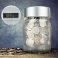 thumbnail image 5 of LCD Display Digital Money Box Jar Dollar Coin Counting Box Money Saving Pot, 5 of 8