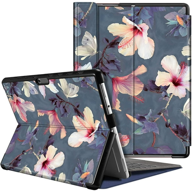 Portfolio Case For 13 Inch Microsoft Surface Pro 8 21 Release Hard Shell Slim Stand Cover Walmart Com