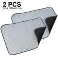 thumbnail image 1 of 2 Pack Pee Pads for Puppy Training & Whelping Pads - Rounded Corners - Washable, Reusable - Waterproof, Sanitary Potty Protector Dog Mat - Pet Essentials, 1 of 9