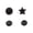 01 Black, variant on 20set Heart/Star Shaped Plastic Snap Button Fastener Buttons Garment Accessories for Clothes Clips Buttons