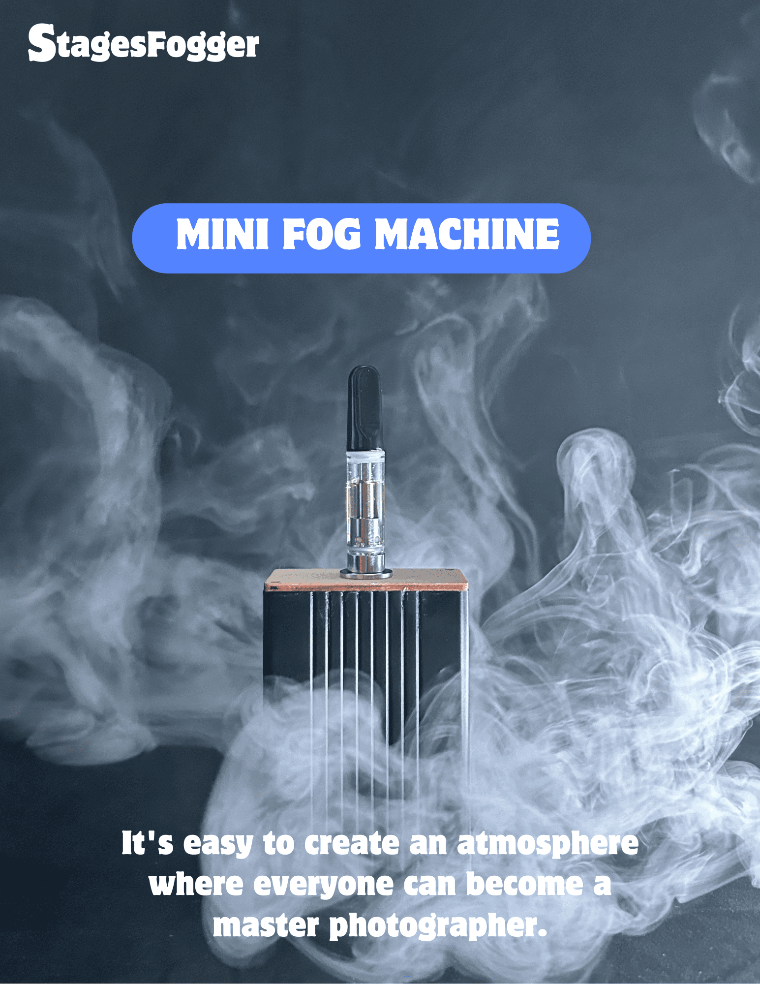 Fog Machine Photography Cosplay Fog Making Outdoor photography professional film and television film set short video atmosphere smoke effect
