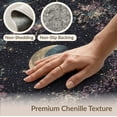thumbnail image 6 of ODIKA 6'x9' Washable Area Rug Easy Care, Non-Shedding, Cosmic Night Sky Featuring Twinkling Stars And Lunar Celestial Art for Queen Size Bedroom Under Bed Master Suite, 6 of 7