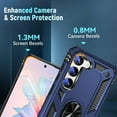 thumbnail image 6 of for S23 Plus Case for 23+ Case for Samsung 23Plus Case,with Stand [Military Grade Anti-Drop] Flexible Bumper Shockproof Phone,Case for Samsung Galaxy S23 Plus Case-Blue, 6 of 12