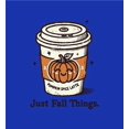 thumbnail image 4 of Just Fall Things Pumpkin Spice Latte Youth Natural Crew Neck Short Sleeve Tee-Small, 4 of 4
