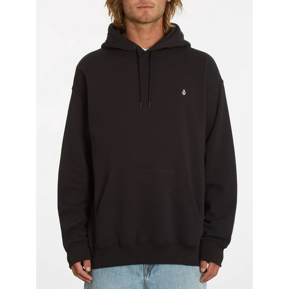 Volcom Men's Fleece Hoody ~ Single Stone PO black