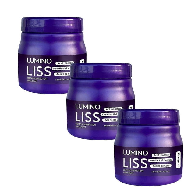 Crema alisadora Lumino-Liss 1-3X Crema de tratamiento alisador para el cabello
