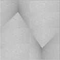 thumbnail image 1 of Ahgly Tapis d'Intérieur Lavable en Machine Carré Transitionnel Gris Platine, 4 Pieds Carré, 1 of 7