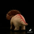 thumbnail image 5 of Cute Soft Triceratops Plush Toys Real Life Dinosaur Stuffed Animal Toy 38cm, 5 of 9