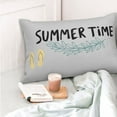 thumbnail image 6 of Disketp Pillow Covers Summer Time Pattern Throw Pillow Case Cushion Covers,Cushion For Bedroom,Couch,Home-16"X24", 6 of 9