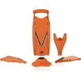 thumbnail image 1 of VPower Food Slicer - Mandoline Slicer - Orange, 1 of 9