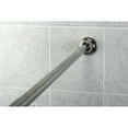 thumbnail image 6 of Kingston Brass Satin Nickel Adjustable Tension Shower Rod with Decorative Flange, 72-Inch, 6 of 15