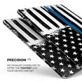 thumbnail image 3 of DesignSkinz Grunge Patriotic American Flag with Thin Blue Line V2 Full-Body Skin Decal Wrap Cover for iPad Pro 12.9” 4th Gen (A2229/A2069/A2239/A2233), 3 of 4
