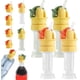 thumbnail image 1 of Tapa de conversión de boquilla para botella de agua con pajita | Adaptador de tapa de botella de silicona a prueba de fugas | Boquilla universal para beber para botellas de agua estándar, 1 of 5