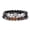 Howlite, variant on Gemstone Jasper Tiger Eye Obsidian Layered Hematite Bracelet Stretch Jasper T79