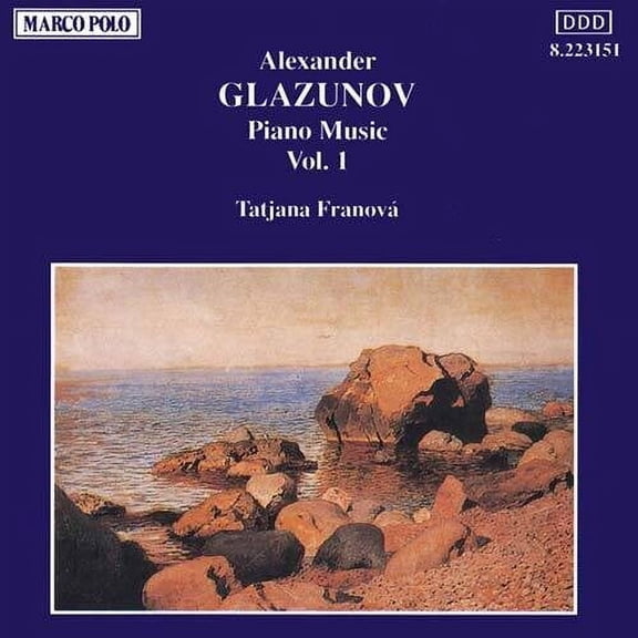 Glazunov / Franova - Piano Music 1 - Music & Performance - CD