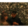 thumbnail image 2 of Henry Scott Tuke 23x20 Gold Ornate Framed and Double Matted Museum Art Print Titled - The Promise, 2 of 4