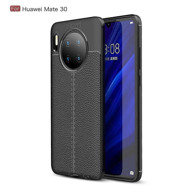 Funda blanda premium con estampado de lichi para Huawei Mate30, protección completa para la cámara, agarre antideslizante, a prueba de golpes, estilo profesional
