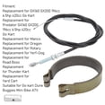 thumbnail image 4 of Rear Brake Band Pins Kit, 4in Fit Any Size Drum Brake Band Pin High Performance  for Kart, 4 of 7