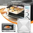 thumbnail image 3 of GWBSXM Plaque de Cuisson Émaillée 10.7 Pouces X 9.8 Pouces pour Four Intelligent Compact Breville, Pièces de Rechange Antiadhésives de Qualité Alimentaire Compatibles avec Mini Four Grille-Pain Breville, Lavable au Lave-Vaisselle, 3 of 7