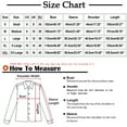 thumbnail image 6 of Levmjia Coat Fall Winter Women Plus Size Fashion Vintage Solid Fleece Hooded Zipper Long Sleeve Thick Coat Tops, 6 of 9