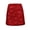 Lipstick Red, variant on Monterey Club Women's Rosy Emboss Texture Knit Skirt #2914