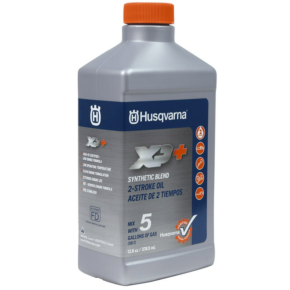 Husqvarna XP+ 2 Cycle Engine Premium Synthetic 501 Oil Mix 12.8 oz