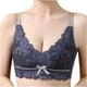 thumbnail image 4 of Señoras Cómodo Transpirable Sin Anillo de Acero Sexy Encaje Recopilación Ajuste Levantar Sujetador Mujer Ropa Interior Fridja nalpqowj32309, 4 of 9