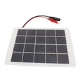 thumbnail image 1 of Panel solar pequeño módulo de panel solar de alta tasa de conversión ligero de bricolaje ahorro de energía duradero 3W 5V para acampar ANGGREK Otros, 1 of 8