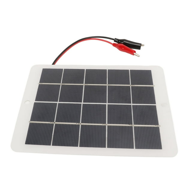 Panel solar pequeño módulo de panel solar de alta tasa de conversión ligero de bricolaje ahorro de energía duradero 3W 5V para acampar ANGGREK Otros