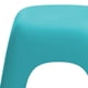 thumbnail image 5 of Taburete cuadrado moderno, silla gruesa para niños, taburete duradero sin fila, taburete portátil para niños para el hogar, cocina, baño, niños pequeñ Azul BLESIY banco pequeño, 5 of 7