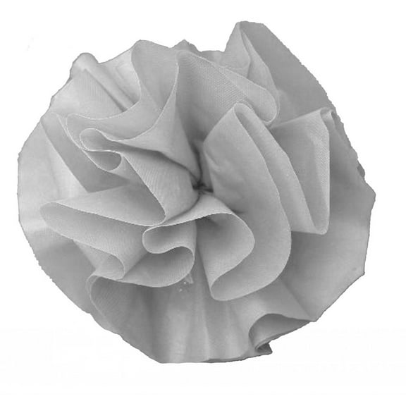 12 Car Limousine Wedding Decoration Pom Flower Deco-Puff - Silver-Gray