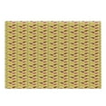 thumbnail image 1 of Guitar Cutting Board, Colorful Repeating Pattern with Musical Instrument and Notes, Decorative Tempered Glass Cutting and Serving Board, in 3 Sizes, by Ambesonne, 1 of 2