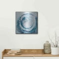 thumbnail image 5 of Luxe Metal Art 'Ocean Eye II' by Renee W Stramel, Metal Wall Art, 12"x12", 5 of 7