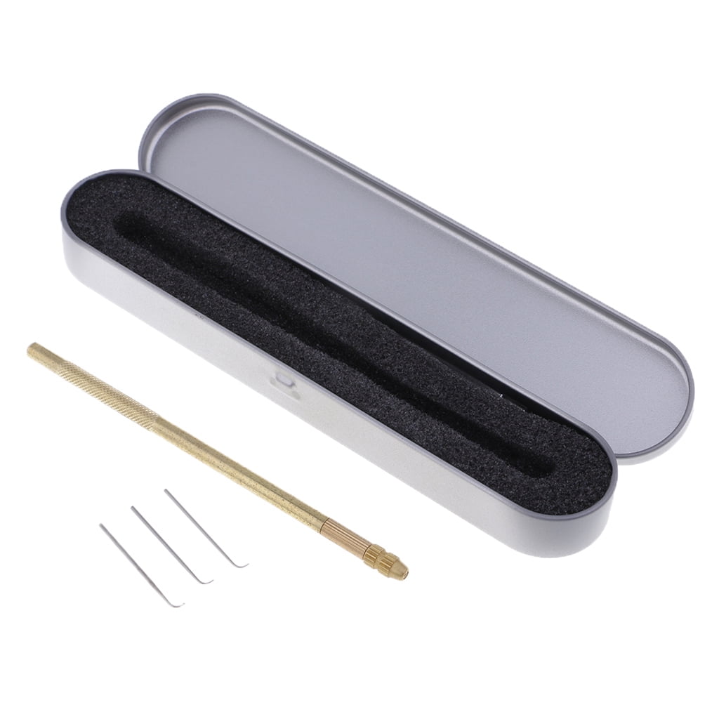 EHJRE Professional Copper Crochet hook set for Beaded Feather picture show, B B