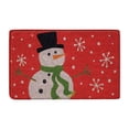 thumbnail image 2 of Christmas Door Mat Cartoon Gnome Floor Mat Hallway Kitchen Foot Mat Soft Carpet, 2 of 5
