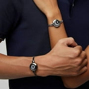 TOTWOO Touch Bracelets for Couples, Vibration & Light up for Love Couples | Long Distance Relationship Gifts for Girlfriend