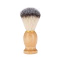 thumbnail image 2 of Portable Soft Synthetic Hair  Brush with Wood Handle for Comfortable, 2 of 8
