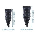 thumbnail image 2 of Miangastore 60Pcs Tire Puncture Nails for Vehicle Safety Black Rubber for Car Tire, 2 of 8