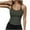 Dark Gray, variant on Tank Tops for Women Summer Sleeveless Ribbed Round Neck Slim Fitted Going out Tops Plus Size Layering Shirts