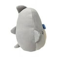 thumbnail image 3 of Squishmallows Stuffed Animals & Plush Toys, Polyester Gordon the Shark with Bowtie, 8", 3 of 4
