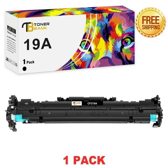 Toner Bank Compatible Drum Unit Replacement for HP 19A CF219A High Yield (Black, 1-Pack)