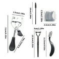 thumbnail image 3 of Eyelash Curler Kits Eyelash Comb Seperator, Eyebrow Brush Curved Lashes Curler Silicone Refill Pads Eye Makeup Tool Set, 3 of 8